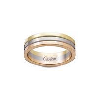 Cartier Vendome Louis Klasikinis Stulpelis 18K Aukso Žiedas Unisex žiedai Daugiaspalvis B4052100 Box,Warranty Not Included,53