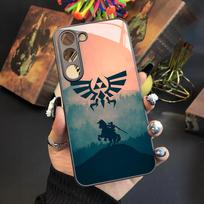 Animacinis Anime Žaidimas Z-Zelda Telefono dėklas Samsung Galaxy S24 S23 S22 S21 S20 A24 A34 A54 A53 Note20 M54 Fe Ultra Plus Stiklas Samsung s21