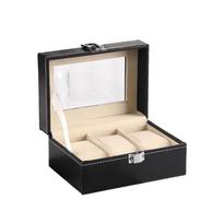 Watch Box Watch for Case Display Organizer PU Leather Watch Organizer for Large Watches Locking Storage Box Holder Glass