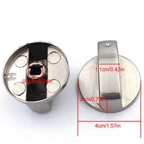 2/4 vnt. 6 mm universalus dujinės viryklės rankenėlės valdymo rinkinys Viryklės orkaitės kaitlentės rankenėlių jungiklis JK