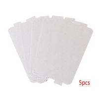 5 vnt mikrobangų krosnelės žėručio plokštės lakšto storio pakaitinė dalis, 107x64 mm, skirta Midea 1