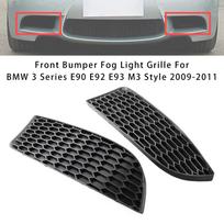 Priekinio buferio rūko žibinto grotelės BMW 3 serijai E90 E92 E93 M3 stiliaus 2009-2011