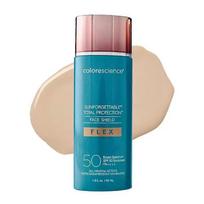 Colorescience Tonuotas savaiminio įdegio pagrindas Apsauginis kremas nuo saulės SPF50 -1,8 fl oz. oz. / 55 ml 2
