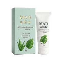 Mad White Pažastų Balinimo Kremas, Anti-Black Pažastų Dezodorantas-Kremas Tamsioms Pažastims, Alkūnėms, Kelionėms