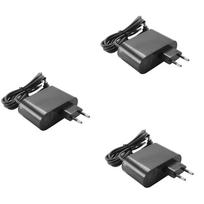 3x Pakaitinis įkroviklis Dyson V10 V15 belaidžiam siurbliui Maitinimo šaltinis 30,45V 1,1A ES kištukas