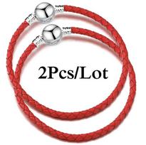 2 vnt./partija Specialus pasiūlymas Odinės grandinėlės apyrankės Tinka rankų darbo karoliukams Pakabukų apyrankė Poroms Pulsera Papuošalai Moterims Vyrams Didmeninė prekyba 16cm