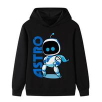 B1337 Kids Boys Girls Astro Bot Printed Casual Long Sleeves Sweatshirt Hoodie Top 100cm juoda