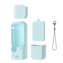 Camera Case For DJI OSMO Pocket 3 Silicone Protective Cover Anti-Scratch Handle Lens Cap Protector Case Camera Shell Accessories