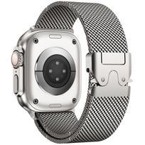 Milanese Loop Strap For Apple Watch Band Ultra 3 49mm 46mm 45mm 44mm 42mm Stainless Steel Metal for iWatch Series 11 10 9 8 7 6 42mm44mm45mm49mm