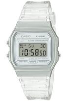 Casio Apyrankinis laikrodis Collection F-91WS-7JH Baltas
