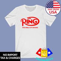 The Ring Magazine Bokso vyriškas baltas S-5XL dydžio S