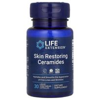 Life Extension Skin Restoring Ceramides Liquid Veggie Capsules 30 Count 30 pcs - 1 ea