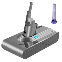 Pakeiskite V8 akumuliatoriaus adapterį + 21,6 V pirminį filtrą, skirtą Dyson V8 akumuliatoriams V8 Absolute V8 gyvūnų dulkių siurblys, įkraunamas CHINA