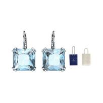 Swarovski Millenia kvadratinio pjūvio rodžio padengti auskarai Moteriški auskarai 5619472 Box+Shopping Bag (Random Color)