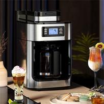 1000W 220V kavos virimo aparatas Namų automatinis LED ekranas Pupelių malūnėlis Šviežiai malamas amerikietiškas espresso kavos arbatos pienas