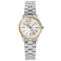 Gucci G-Timeless 29mm Moteriškas kvarcinis laikrodis YA1265063 sidabras