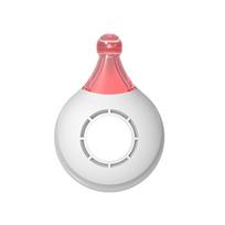 USB įkraunamas ultragarsinis kenkėjų atbaidytojas Blusų, erkių, utėlių atbaidytojas Anti Bug vabzdžių atbaidytojas Katėms, šunims, naminiams gyvūnėliams 3,3x1,4x4,6cm balta