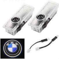 4Pcs Car Door LED Logo Projector LED Light for BMW Welcome Logo Car Welcome Light Ghost Shadow 25-26s