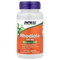 Now Foods Rhodiola 500mg Veg Capsules, 60 Capsules 60 pcs - 1 ea