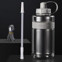 2L/1.5L/1L/0.6L Sports Water Bottle Large Capacity Kettle Outdoor Drinking Cup  Men Women 600ml pilka