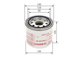 Oro džiovintuvo kasetė, suspausto oro sistema BOSCH 0 986 628 257