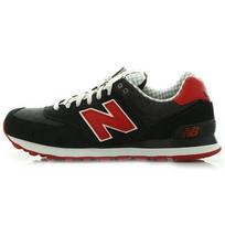 New Balance 574 Unisex Juoda Raudona Pilka ML574VTK EU 43 black