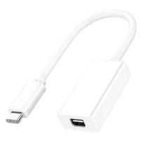 Thunderbolt 3 USB 3.1 į 2 adapterio laidas, skirtas Windows Mac OS, BH Baltas