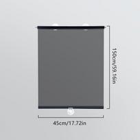 1 vnt. ištraukiama lango plėvelė Saulės skėtis nuo saulės PET siurbimo taurė užuolaidos ritininės žaliuzės virtuvės universalios 45x150cm