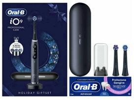 Oral-B iO9 Electric Toothbrush + 2 brush heads. Black