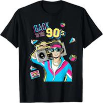 Retro Back To 90's Novelty Graphic T-Shirts & Cool Designs T-Shirt S juoda