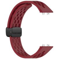 Silicone Strap for Huawei band 11 Official Sports Bracelet Replacement for Huawei band 11Pro Band Wristband Accessories For huawei band 11/11Pro raudona