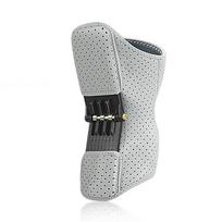 Kelio Stiprintuvas Egzoskeletas Walking Knee Pads Pagalba Senjorams Laipiojant Laiptais Kelio Tiesinimo Treniruotės Kojinės M size, one pack pilka spalva