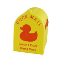 Duck Mailbox Magnetic Wall Mount Mini Mailbox for Cruise Ship Cabin Door Interactive Toy for Duck Hunting Game Gift for Cruise Lovers geltona