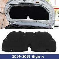 skirtas Toyota Corolla E170 E180 11th Gen 2014~2019 Automobilio priekinio variklio garso pagalvėlės gaubto šilumos izoliacija medvilniniai kilimėliai salono priedai