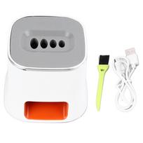 Balta automatinė saulėgrąžų sėklų lupimo mašina USB automatinis saulėgrąžų sėklų kevalų atidarymo įrankis Saulėgrąžų sėklų peeleris balta