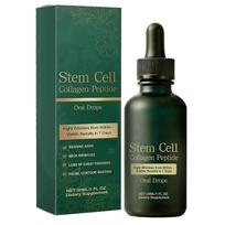 Stem Cell Collagen Peptide Anti-Aging Serum Youth-Boosting Formula for Glowing Skin Reduces Wrinkles 30ml