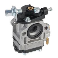 11mm Karbiuratorius Karbas Žoliapjovei Pjovimo įrankiui Grandininei pjūklui Motoroleriui Krūmapjovei Karbiuratorius 40CC 43CC 49CC 2-Taktiniam Kišeniniam dviračiui Motoroleriui sidabras