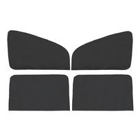 Car Magnetic Sun Shade Cover Side Window Sunshade UV Curtain Blackout Full Black Film Accessories Mesh Protection Blackout H3F1