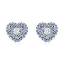 Swarovski Idyllia Hyperbola Širdelės Formos Papuošalas Kubinis Cirkonis Rodžiu Padengti Auskarai Moteriški Auskarai Mėlyni 5683576 Shopping Bag