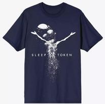 Oficialus SLEEP TOKEN Vieta Tapk Savo Kapu Mėlynas Marškinėlis XL visiškai naujas su etiketėmis 2XL