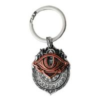 Tarot Vision Pendant Eye of All-Sight Necklace Tarot Card Symbol Jewelry Mystical Divination Keychain Tarot Accessory sidabras
