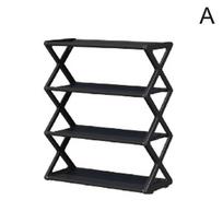 Household X-Shaped Shoe Rack Multifunctional Assembly Dust-proof Shoe Rack Cabinet Multi-layer Space-saving Shoe Storage Rack