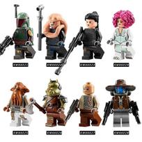 KM66021-66028 Žvaigždžių karų statybinės kaladėlės minifigūrėlės, didelio tikslumo kolekcionuojami modeliai, edukaciniai žaislai vaikams ir suaugusiems