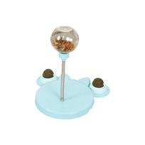 Dispenser Toy — Rolling & Wobbling Feeder Ball: , Non-, And Interactive Puzzle Feeder — The Boredom Buster And Slow-Feeding Tool One Size mėlyna