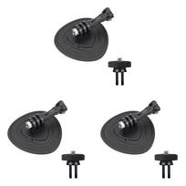 Strong Adhesive Flexible Mount for 360 Action Cameras Secure Attachment On Curveds Surfaces