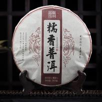 2020 m. Glutinous Ryžių kvapioji Shu Puer arbata Nuo Mi Xiang Prinokusi Puer arbata 357 g 357g