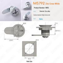 MS792 Network Rack & File Cabinet Cylindrical Lock for Industrial Equipment