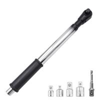 1/2  Offset Extension Wrench Extender with 1/2 3/8 1/4Inch Socket Adapter for Electric Drills in Tight Space 1