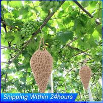 Crochet Wasp Nest Decoy Wasp Deterrent Decoy Faux Hornets Nest Repellent Hanging Wasp Nest Decoy for Outdoor Garden China Mainland