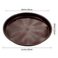 Flower Pot Tray for Potted Plants Plastic Planter Trays Saucer Drip Saucers Garden Drainage Indoor Pots kava